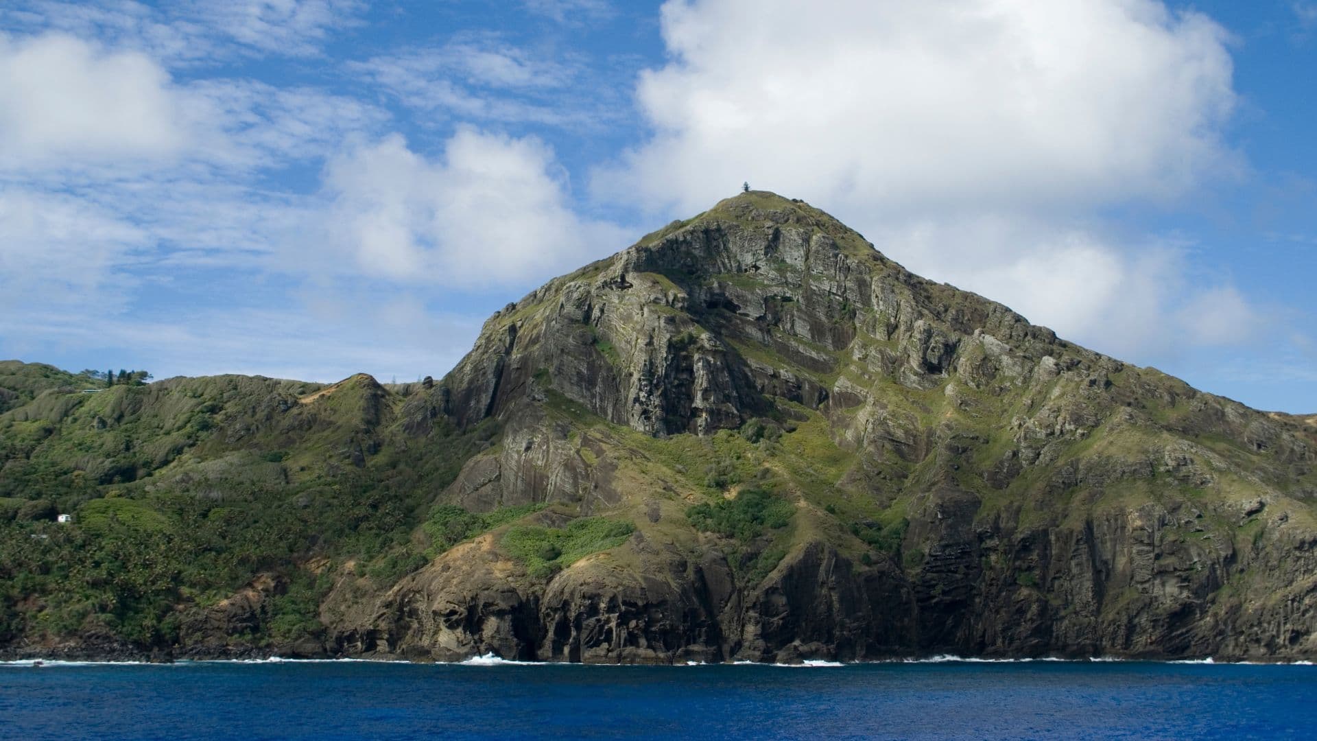 Pitcairn Island in the South Pacific