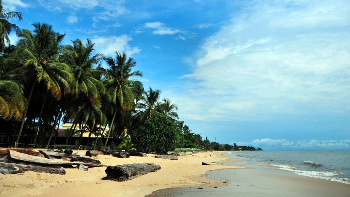 Libreville, Gabon: Tropicana beach
