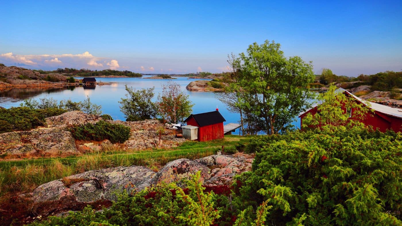 A cottage on Åland Islands, Finland