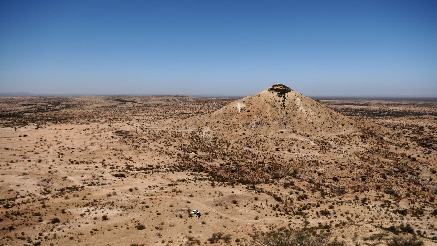 Naasa Hablood mountain in Somaliland, Somalia