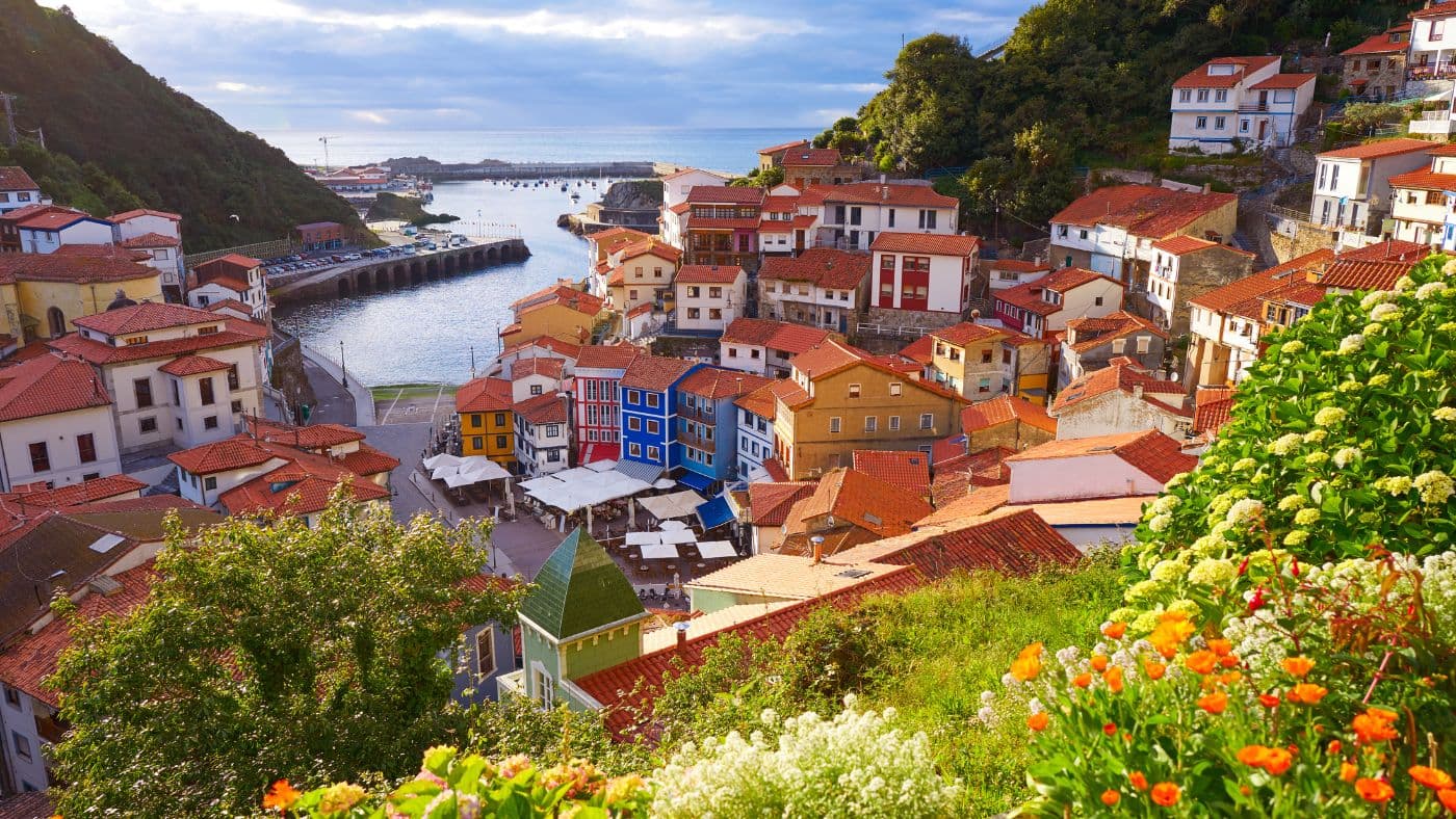 Cudillero Village in Asturias, Spain