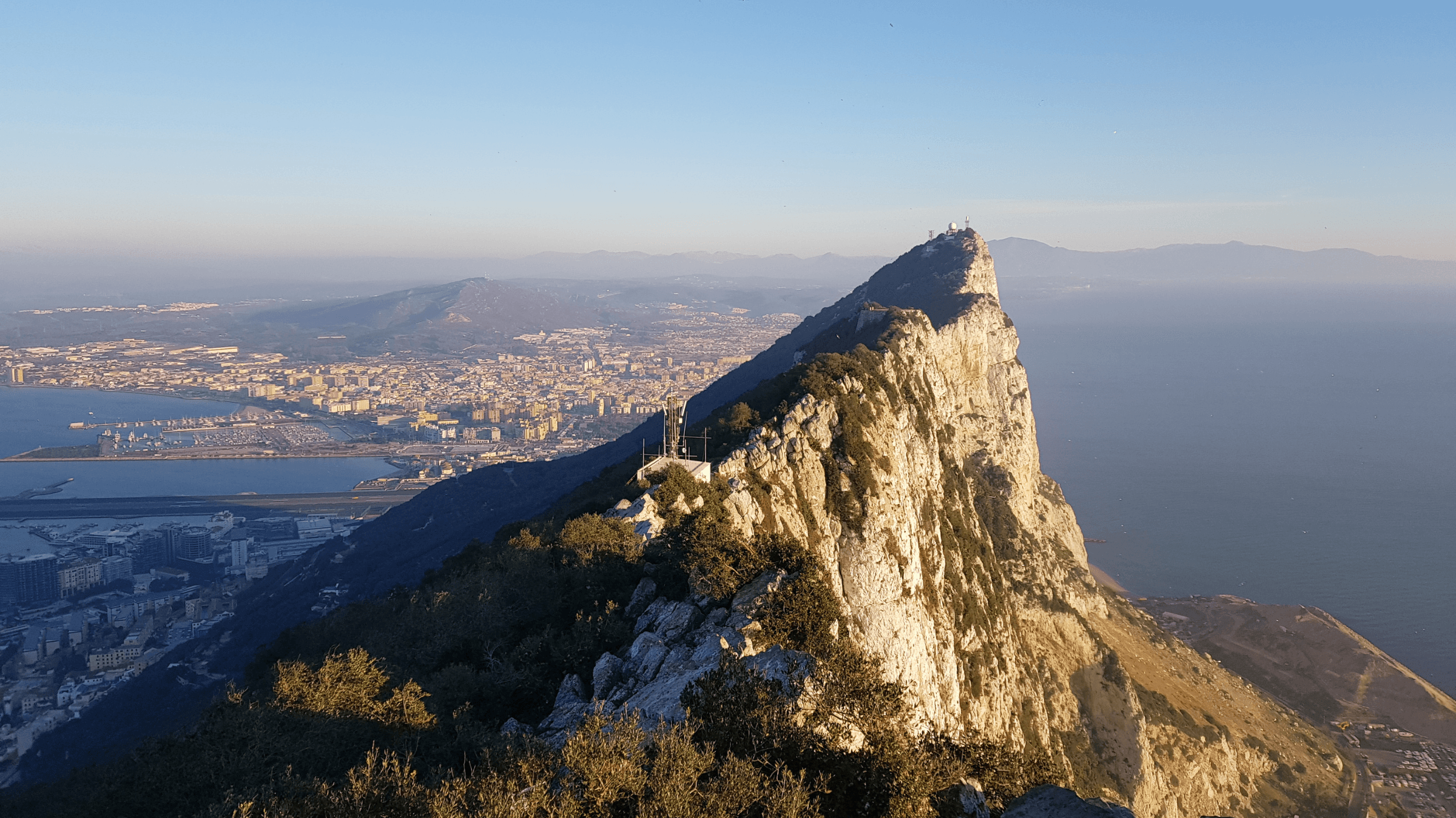 The rock of Gibraltar