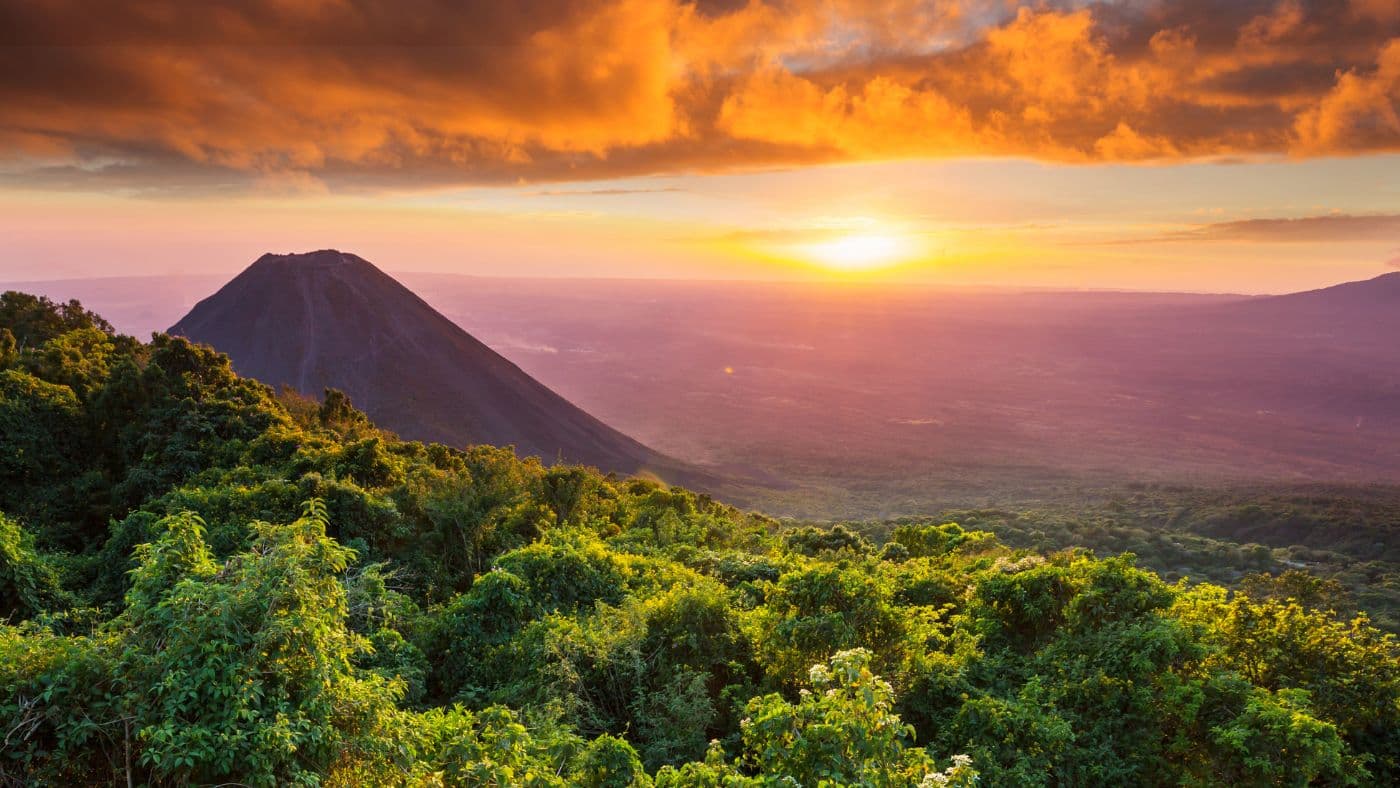Volcano in El Salvador